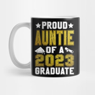 Proud Auntie Of A 2023 Graduate Senior Graduation Mug